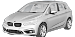 BMW F45 B3968 Fault Code